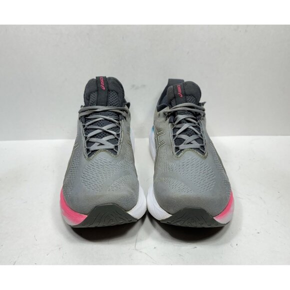 Asics Gel Nimbus 25 1012B437 Gray Running Athletic Shoes Sneakers Womens 10 Wide - Picture 2 of 11